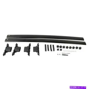 ルーフキャリア ブラックルーフラックアルミニウムクロスバーフィット08-13トヨタハイランダー米国配送 Black Roof Rack Aluminum Cross Bar Fits For 08-13 Toyota Highlander USA Shipping【並行輸入品】