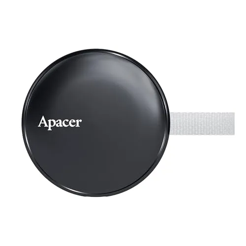 Apacer SSD 外付け 256GB ポータブル マグネット式 AS725 MagSafe向け USB3.2 Gen2 USB-C AP256GAS725B-1