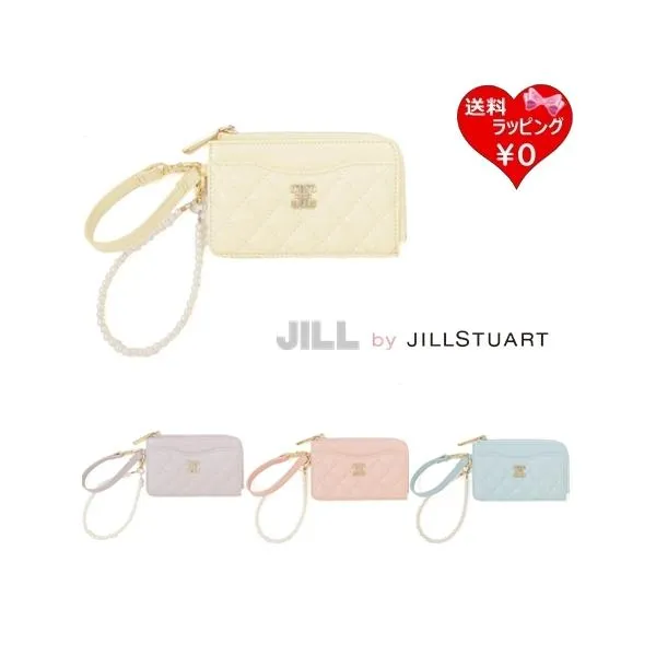 ジル バイ ジルスチュアート JILL by JILLSTUART 財布 ミニ財布 リンクJクラシカルキルト フラグメントケース レディース