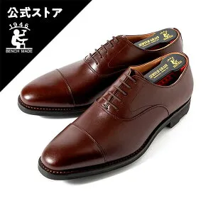 【雨の日も安心 撥水】本革 ビジネスシューズ 日本製 スコッチグレイン SCOTCH GRAIN ストレートチップ 茶 紳士靴 晴雨兼用 ゴム底 シャインオアレインIV 2776DBR （E）