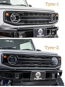 【M's】 ジムニーシエラ JB74W (2018.7-) AIMGAIN MUDRON SPORT WIDE FENDER フロントグリル エイムゲイン マッドロン スポーツ エアロ パーツ 部品 外装 社外 改造 新型 現行型 カスタム ドレスアップ エク