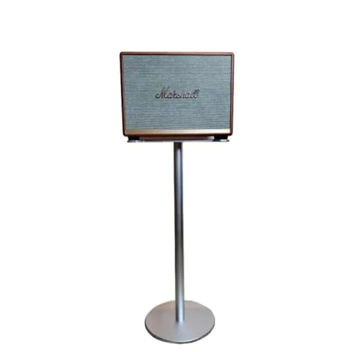 ZGOUOスピーカースタンドはMarshall Woburn/Acton/Stanmore Bluetoothワイヤレススピーカー（第2世代および第3世代ユニバーサル）に対応しており、アルミニウム合金素材で隠れた電源コードを備えています (Woburn(2