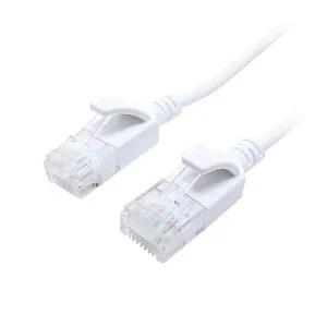 2025年 12月 クリスマス スマホ pc 部品 マウス パット WEB LAN ルーター パソコン スマートフォン スマホ OA機器 デジタル デジタル関連 | 5個セット MCO CAT.6A LANケーブル スリム ホワイト 5m C6A-S05WHX