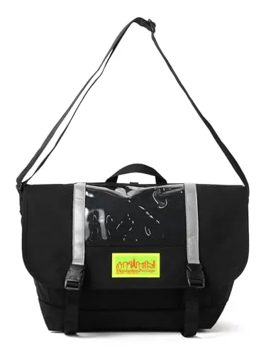 [ビームス] キャンパス・バッグ Manhattan Portage 別注 1607 メンズ BLACK ONE SIZE 11610311094