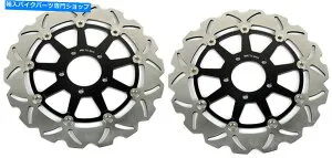 front brake rotor スズキGSXR 600 750 97-03用フロントブレーキローターGSXR1000 01-02 GSXR1300 99-07 Front Brake Rotors for Suzuki GSXR 600 750 97-03 GSXR1000 01-02 GSXR1300 99-07【並行輸入品】