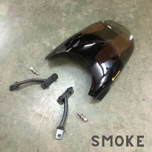 MonQeyKing ホンダ モンキー125用 ウインドシールド メーターバイザーV1 / Meter Visor Windshield V1 For Honda Monkey125 JB02 JB03 JB05