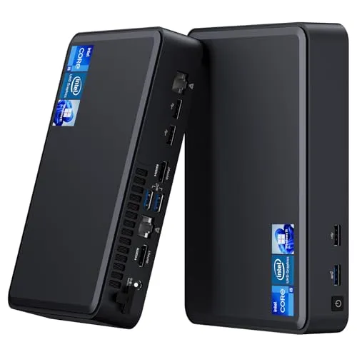 Intel NUC Pro Chassis Element mini PC、内蔵NUC 8 コンピュートエレメント、Core i5-8365U、8GB RAM、256GB SSD、Intel vProプラットフォーム、Win 11 Pro、デュアルGbE、