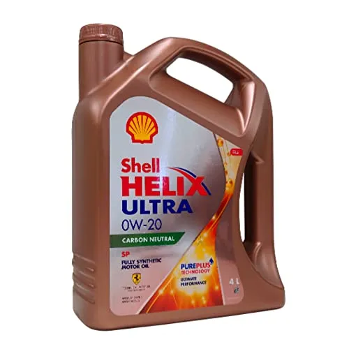 シェル ヒリックス ウルトラ Shell HELIX ULTRA SP 0w20 4L 2本セット [並行輸入品]