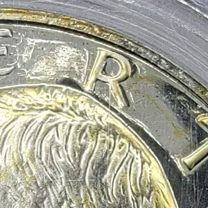 1971年 S $1 アイク銀貨 プルーフ 69 DCAM 「ペグレッグ FS-401」 PCGS PR PF アイゼンハワー