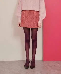 【SALE／50%OFF】LOULOU WILLOUGHBY 【LOULOU WILLOUGHBY】MAGEE ヘリンボンスカンツ アルアバイル パンツ その他のパンツ ピンク【送料無料】