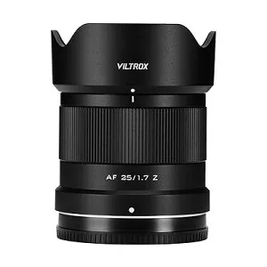 VILTROX AF 25mm F1.7 Z マウント レンズ 小型&軽量 APS-C 大口径1.7 ニコン Zマウント 交換レンズ Nikon Z8 Z9 Z6 II III Z7 II Z50 II Z30 Z5 ZF ZFCなど Zマウント ミ