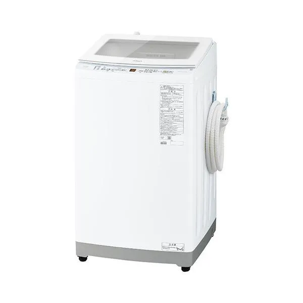 AQUA 全自動洗濯機 洗濯：10.0kg 3Dパワフル洗浄 高濃度クリーン浸透RX ほぐし仕上げ AQW-V10A（W) ホワイト系