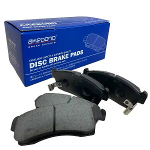 【送料無料】 曙ブレーキ アケボノ AKEBONO ブレーキパッド AN-703WK スバル レヴォーグ VM4 VMG 平成26年6月～令和2年10月 フロント側 1台分 ディスクパッド 低ダスト 日本製 純正同等 644