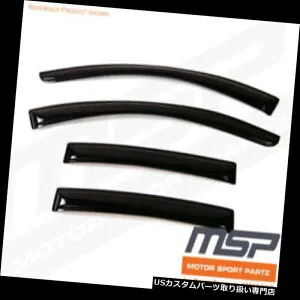 ベントバイザー ドアバイザー レインガード アウトチャネルJDMベントバイザー4本アウディQ3 13 14 15 16 2013-2016 4ドア Out-Channel JDM Vent Visors 4pcs Audi Q3 13 14 15 16 2013-2016 4 Door 【並行輸入品】