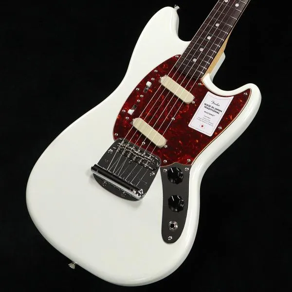 Fender / Made in Japan Traditional 60s Mustang Rosewood Fingerboard Olympic White(渋谷店)(YRK)