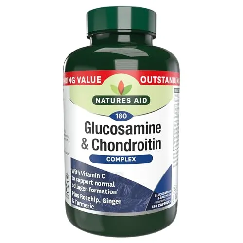 Natures Aid Promo Packs Glucosamine & Chondroitin Comp 180 Capsule (order 6 for retail outer)/??????????????????????????WWWW???1