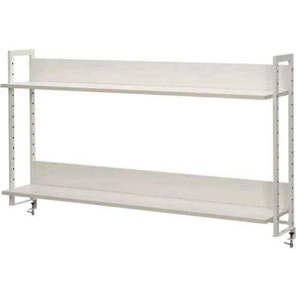 【メーカー在庫あり】 GZUSRH2-1400WH GZUSRH21400WH ワークデスク2上置ハイシェルフW1400 ホワイト HD店