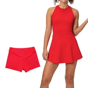 ＼最大1500円クーポン！22日～27日10時まで／【海外サイズ】BB by BelenBerbel(ベレン・バーベル) 2022 FW レディース Nala ナーラ ドレス 11626／11627／11628／11629-レッド(22y9mテニス)[次回使えるクーポン