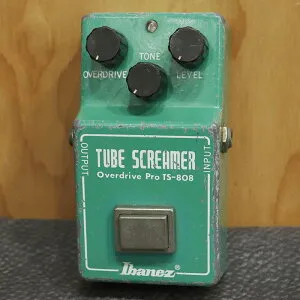 VINTAGE TS-808 Tube Screamer Overdrive Pro Large Case '80 Ibanez (ヴィンテージ やや使用感あり)