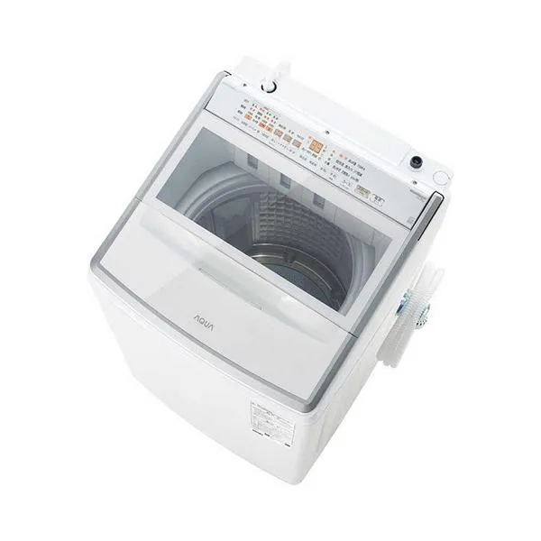 全自動洗濯機 14kg 縦型 洗剤 柔軟剤 自動投入 ホワイト アクア AQW-VP14A-W