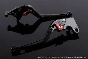 SPEEDRA スピードラ アルミビレットアジャストレバーセット 3Dロング ER-6f ER-6n NINJA400R NINJA400 NINJA650R VERSYS KAWASAKI カワサキ ブレーキ・クラッチレバーセット ハンドル周辺パーツ ハンドル