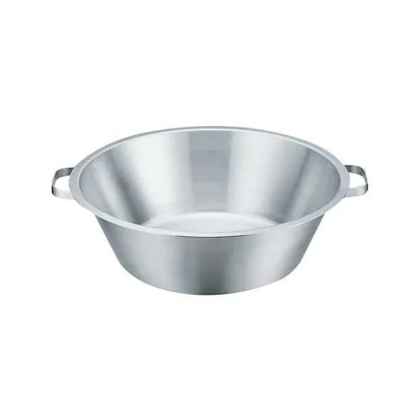 18-8丸型フードコンテナー Φ545×H155mm/業務用/新品/送料別途見積