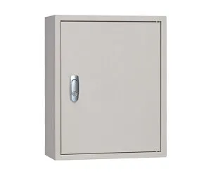 内外電機 盤用キャビネット （屋内仕様） W500×H500×D200mm 16.2kg ベージュ 1個 CMEZ505020WK