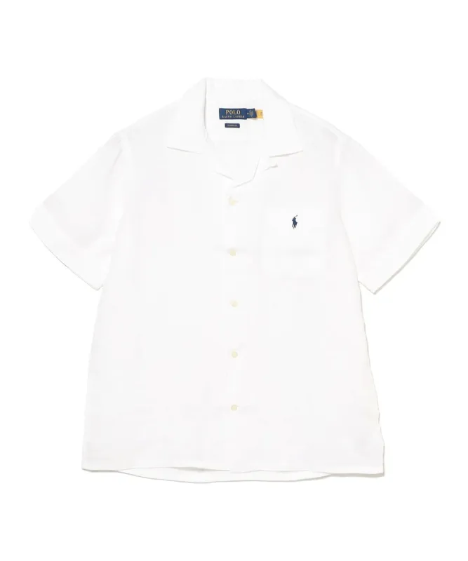 POLO RALPH LAUREN ポロ ラルフ ローレン / Classic Fit Linen Camp Shirt シャツ・ブラウス MEN BSR WHITE L