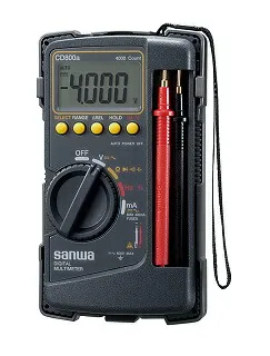 三和電気計器 SANWA デジタルマルチメータ CD800A-P