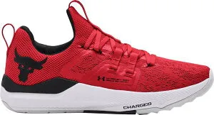 アンダーアーマー メンズ トレーニングシューズ Under Armour Men's Project Rock BSR Training Shoes - Red/White/Black