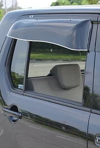 オックスバイザー（OXバイザー） サイドバイザー （ドアバイザー） ブラッキーテン フレア MJ34S・MJ44S/ワゴンR・スティングレー MH34S・MH44S リア用 BLR-93 【受注生産品約2週間】