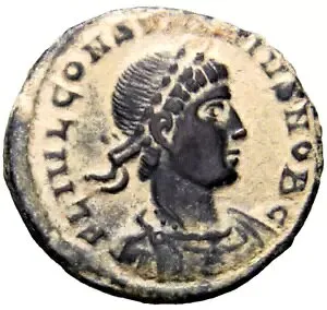 手付かずの造幣局 WOW コンスタンティウス 2 世 グロリア CONSS ローマ ローマ コイン wCOA