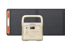 Jackery Solar Generator 2000 New+SolarSaga 200 [サンドゴールド]