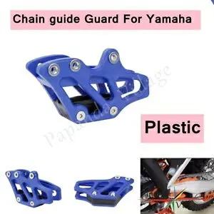 ブルーチェーンガイドスプロケットガードプロテクターヤマハ YZ125/250 YZ450F WR250/450F Blue Chain Guide Sprocket Guard Protector For Yamaha YZ125/250 YZ450F WR250/450F 【並行輸入品】