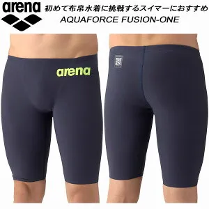 【ポイント2倍+最大8%OFFクーポン】アリーナ arena ジュニア 男子 競泳水着 レース用 WA承認 AQUAFORCE FUSION-ONE アクアフォース フュージョンワン AS6SRC12B NVYL【返品・交換不可商品】