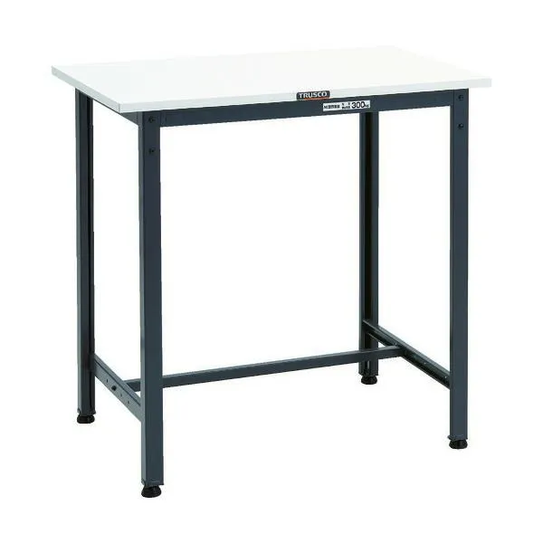 ■TRUSCO 軽荷重立作業台(300kg)HAE型 900X600XH900 基本タイプ ダークグレー色 HAE0960DG(8688649)[法人限定][直送元]