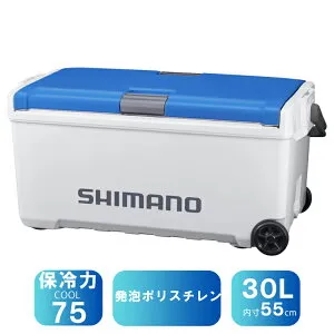 シマノ(SHIMANO) ND-730Z ユニフリーズ LT キャスター 発泡ポリスチレン 30L Wスカイブルー 163691