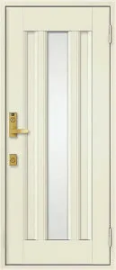 クリエラR 片開きドア 16型 半外付型 ランマなし 特注寸法 W：819～885mm × H：1,317～2,017mm LIXIL リクシル TOSTEM トステム