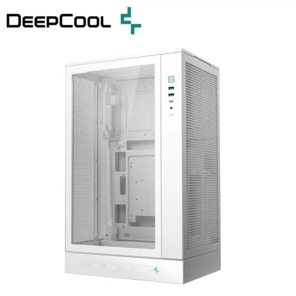 DeepCool｜ディープクール Micro-ATX / Mini-ITX対応 ミニタワー PCケース CH270 DIGITAL WH(ホワイト) R-CH270-WHNDM0-G-1 返品種別B
