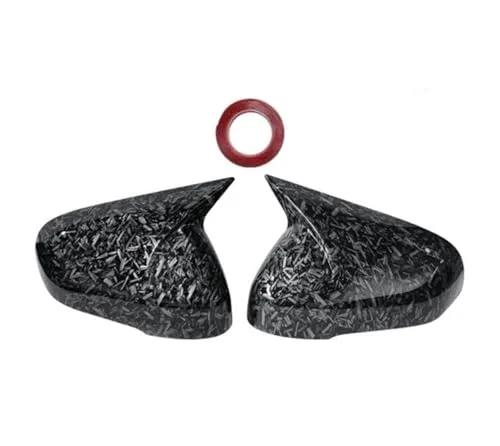 交換用ミラーカバー 1 セット車反転ミラーハウジングカバーウイングバックミラーカバー に適合するV40 に適合するV60に適合するS60 に適合するT5 に適合するT6 2011-2019(Carbon fiber pattern)