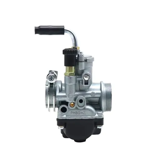 キャブレター 修理キット PHBG 17.5mm 19.5mm 21mm AD/AS キャブレター 改造 2T モペット/スクーター マニュアル/ステイワイヤーに適合するデロルト50-100cc ATV UTV用(PHBG 21mm AS)