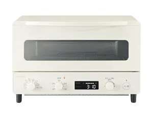 【エントリーで最大全額ポイント還元｜5/6まで】 KOIZUMI｜コイズミ マイコン式4枚焼きオーブントースター ホワイト KOS1237W