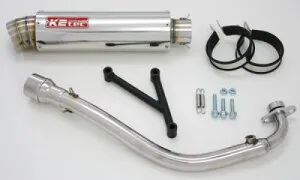 シグナスX SR 4型（EBJ-SEA5J） GP-R STD マフラー 3ピースエンド K2-tec（ケイツーテック）