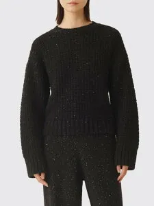 ファビアナ フィリッピ FABIANA FILIPPI セーター ニットウェア レディース ブラック Knitwear MAD225F104L617 関税 送料無料 2025AW gi