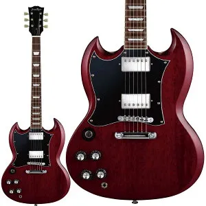 【マラソン期間中 エントリーでさらにP5倍】 GrassRoots G-SG-STD/LH Cherry (チェリー) エレキギター 左利き レフトハンド グラスルーツ