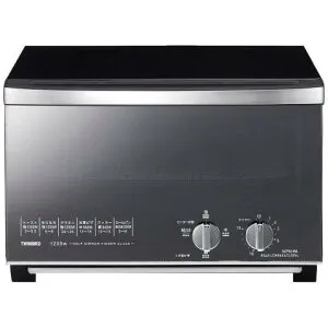 TWINBIRD ツインバード ミラーガラス オーブントースター ブラック TS-D048B