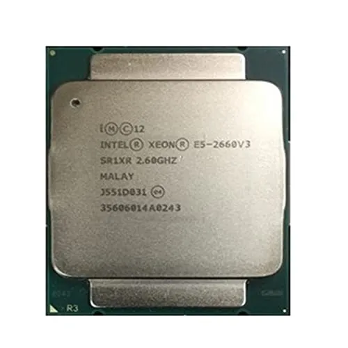 Xeon CPU E5-2660V3 SR1XR 2.60GHz 10 コア 25M LGA2011-3 E5-2660 V3 プロセッサ E5 2660V3 無料 Pengiriman E5 2660 V3 X99
