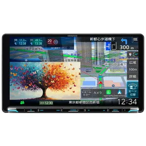 ケンウッド 地上デジタルTVチューナー/Bluetooth内蔵 DVD/USB/SD AVナビゲーション 大画面9V型インダッシュモデル MDV-M912L KENWOOD 彩速ナビ