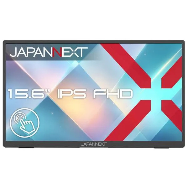 JAPANNEXT｜ジャパンネクスト モバイル液晶ディスプレイ(15.6型/ IPS(FFS)/ FullHD 1920×1080/ 60Hz/ 20ms)(ブラック) JN-MD-IPST156FHD 返品種別A