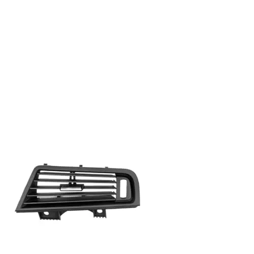 車載 エアコン ベント 空調ベントグリルクロームプレートアウトレットパネ??ル自動車内装部品アクセサリー 用 5 シリーズ F10 F11 F18 2010 2011 2012 2013 2014 2015 2016(Right-No Chrome)